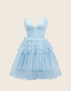 Eye-Catching Sweetheart Gold Metallic A-Line Ruffle Homecoming Dress BM bride