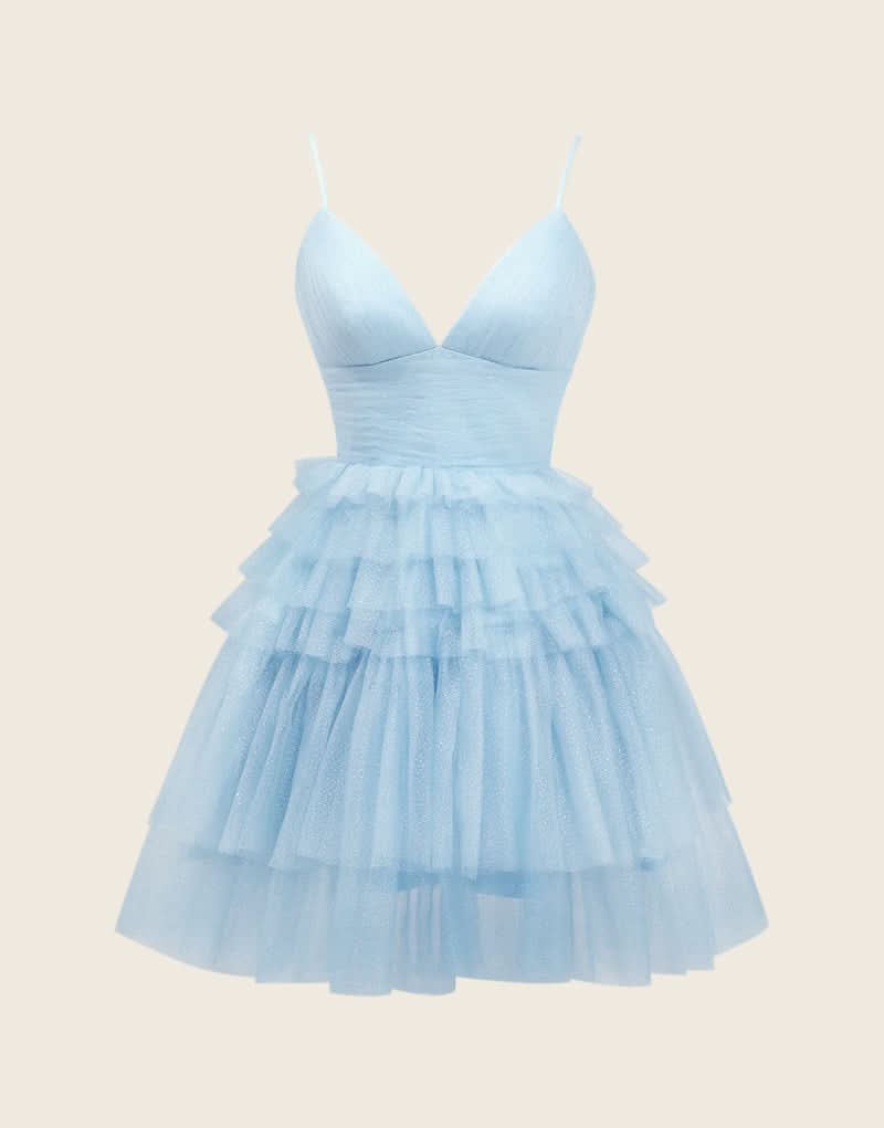 Eye-Catching Sweetheart Gold Metallic A-Line Ruffle Homecoming Dress BM bride