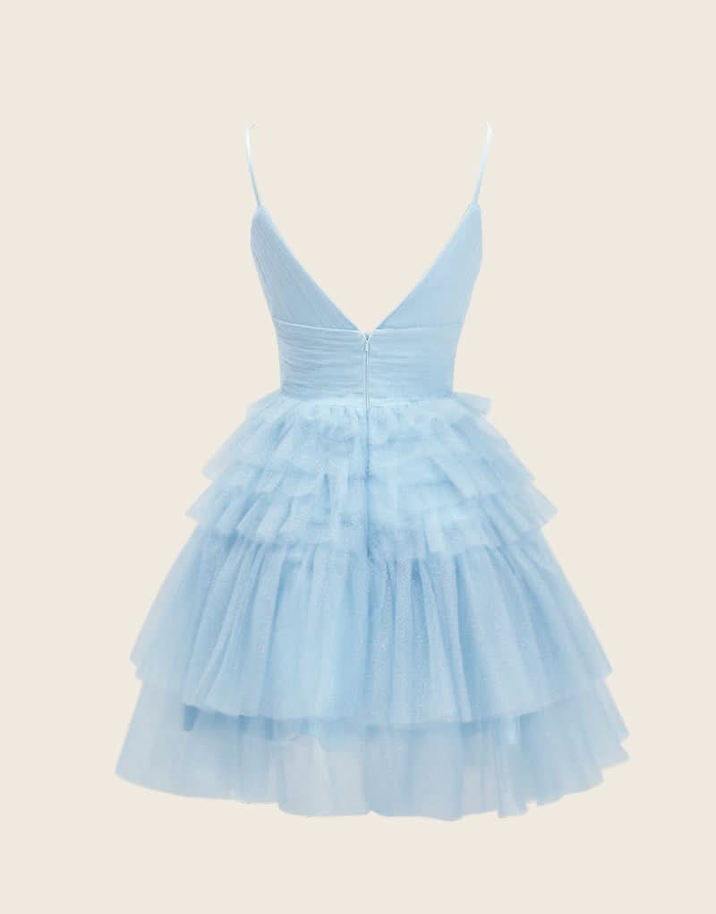 Eye-Catching Sweetheart Gold Metallic A-Line Ruffle Homecoming Dress BM bride