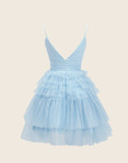 Eye-Catching Sweetheart Gold Metallic A-Line Ruffle Homecoming Dress BM bride