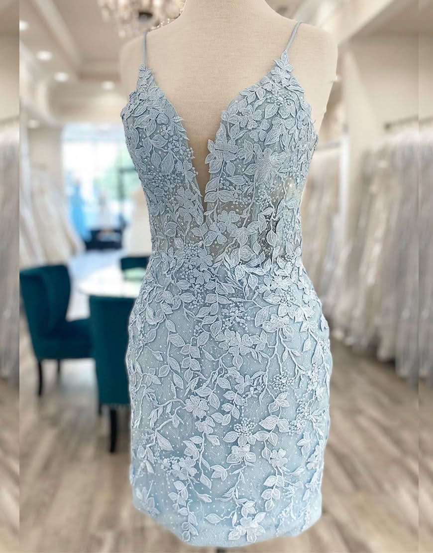 Classy Sheath Lace Keyhole Back Dress for a Modern Look BM bride