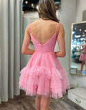 Sparkling Short A-Line Homecoming Dress BM bride