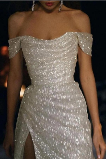 BMbride Mermaid / Trumpet Wedding Dresses Sparkle & Shine Dress Wedding Party BMbride