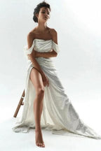 BMbride Mermaid / Trumpet Wedding Dresses Sparkle & Shine Dress Wedding Party BMbride
