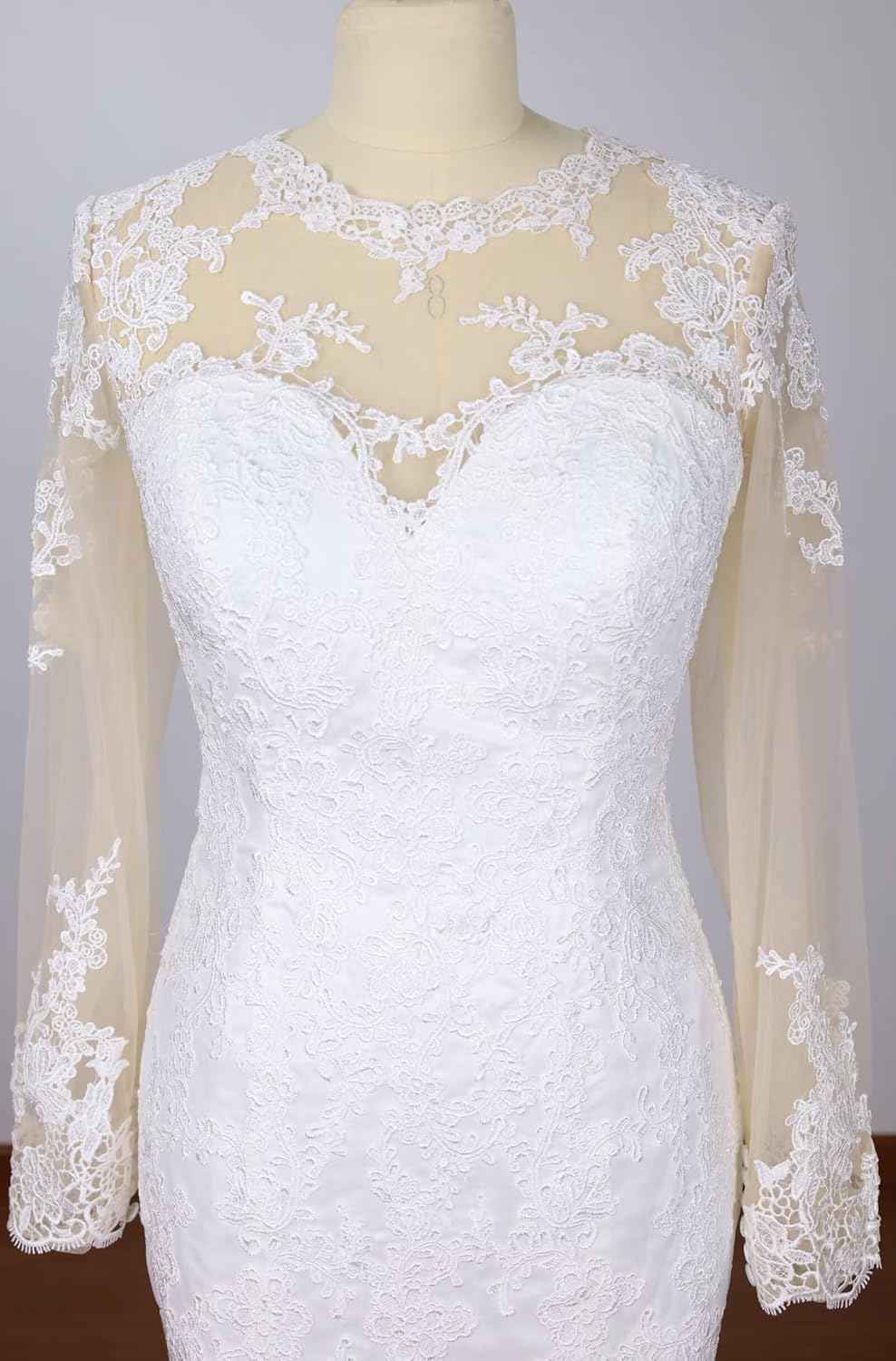 Mermaid Wedding Dresses for Bride 2025 Lace Bridal Gowns Beach Bridal Dress for Wedding Gowns - Bmbride