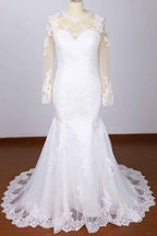 Mermaid Wedding Dresses for Bride 2025 Lace Bridal Gowns Beach Bridal Dress for Wedding Gowns - Bmbride