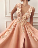 BMbride New Evening Dresses Long V Neck | Prom Dresses BMbride