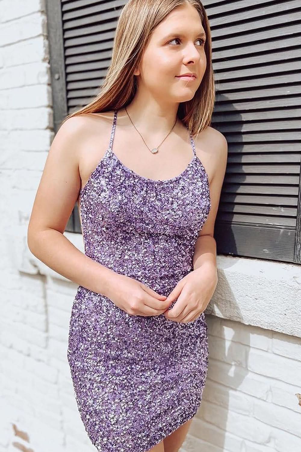 Sweet A-Line V Neck Short Tulle Homecoming Dress BM bride
