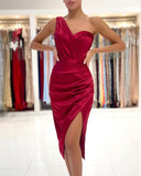 BMbride Red evening dresses short | Simple cocktail dress BMbride