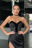 BMbride Sexy Sleeveless Sequins Front-Split Prom Dresses With Zipper BMbride