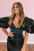 Vibrant Hot Pink One Shoulder Sheath Homecoming Dress with Playful Bows BM bride