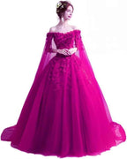 Women's Off The Shoulder Dress Masquerade Ball Gowns Prom Dress 2025 - Bmbride