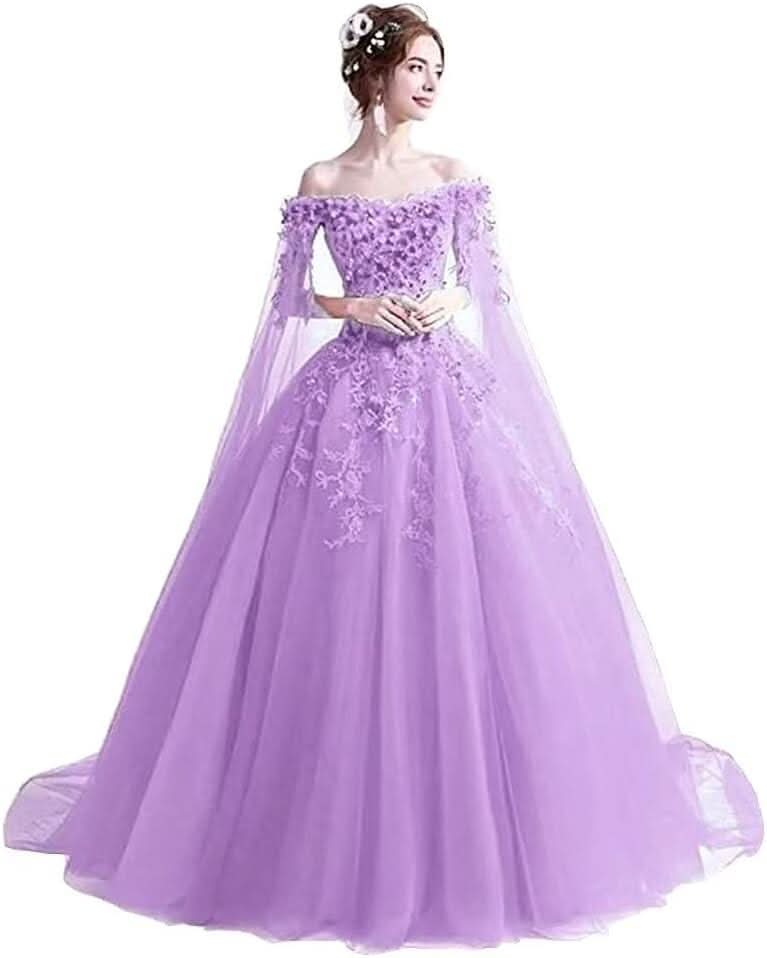 Women's Off The Shoulder Dress Masquerade Ball Gowns Prom Dress 2025 - Bmbride