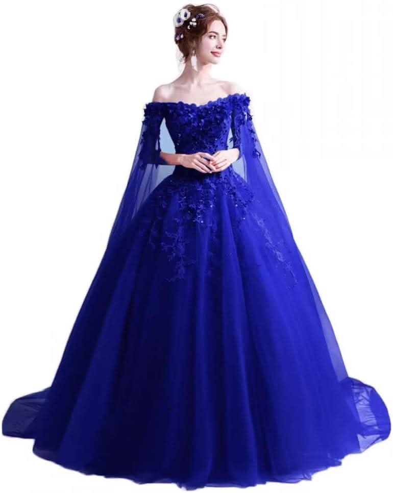 Women's Off The Shoulder Dress Masquerade Ball Gowns Prom Dress 2025 - Bmbride
