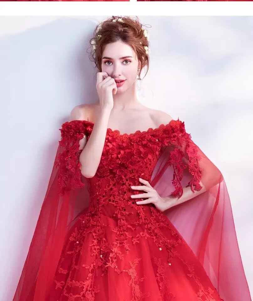 Women's Off The Shoulder Dress Masquerade Ball Gowns Prom Dress 2025 - Bmbride