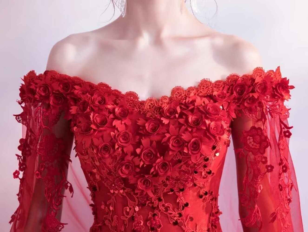 Women's Off The Shoulder Dress Masquerade Ball Gowns Prom Dress 2025 - Bmbride