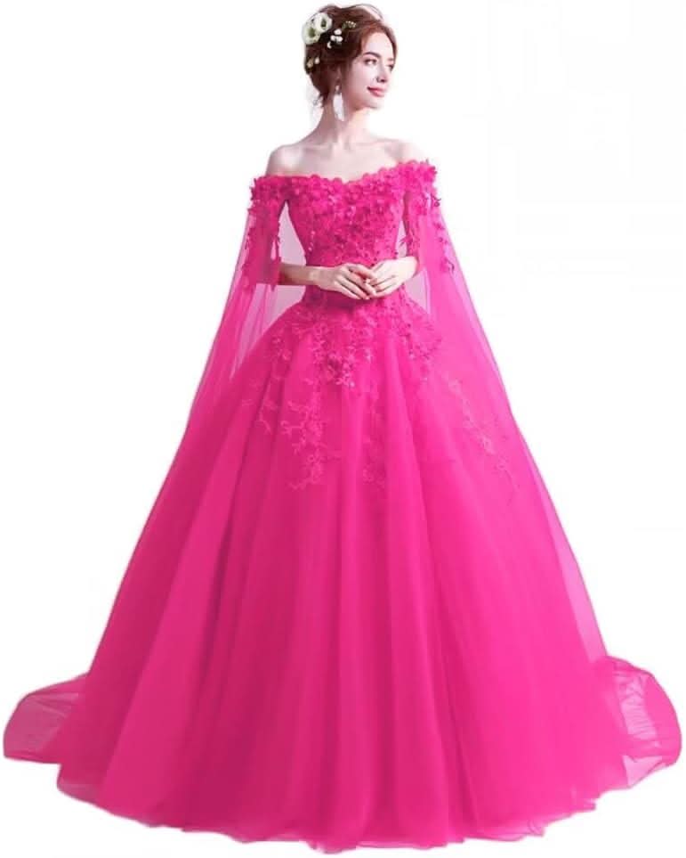 Women's Off The Shoulder Dress Masquerade Ball Gowns Prom Dress 2025 - Bmbride