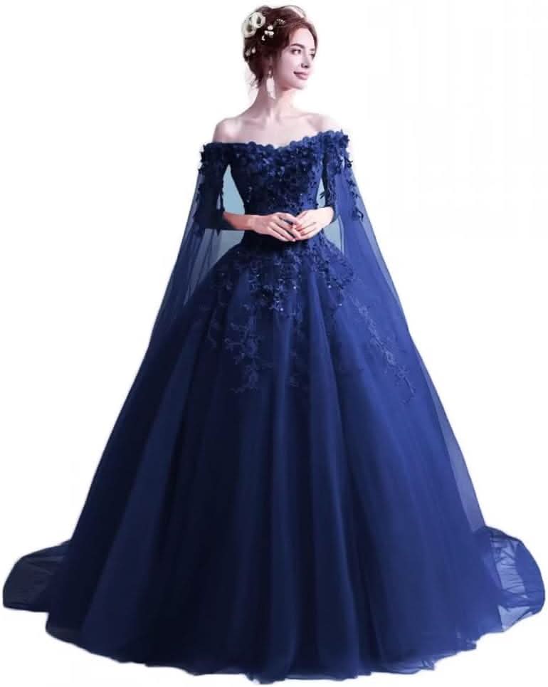 Women's Off The Shoulder Dress Masquerade Ball Gowns Prom Dress 2025 - Bmbride