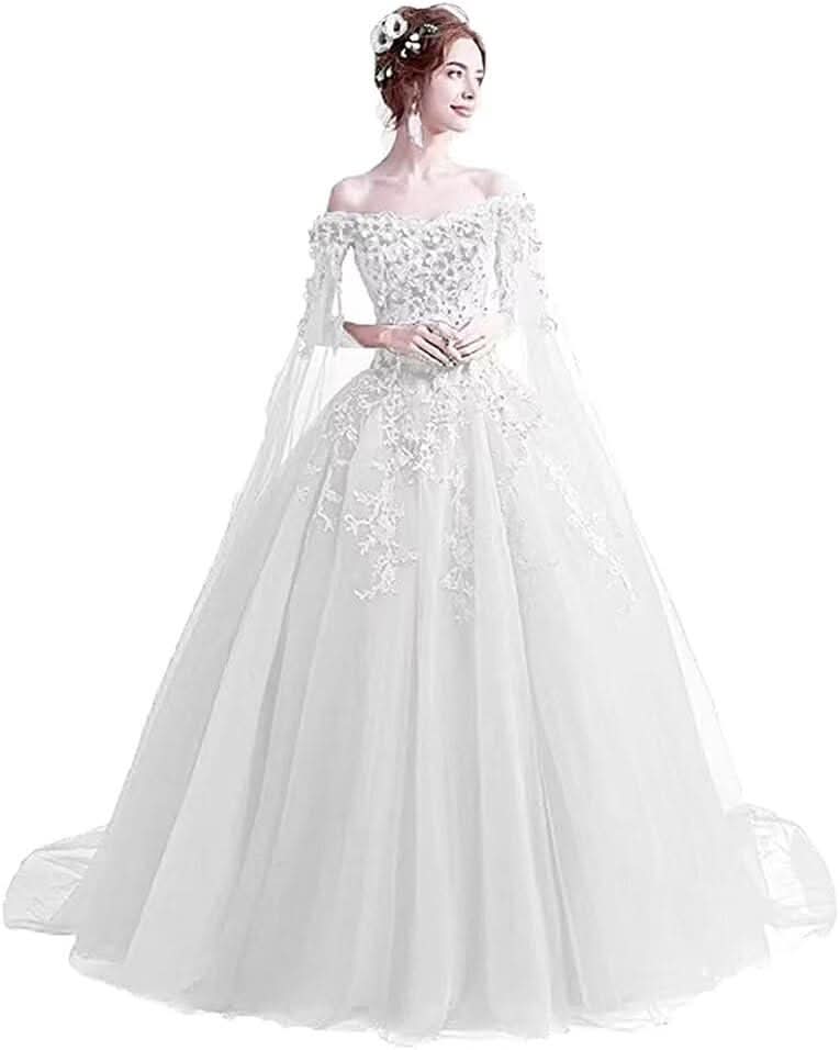 Women's Off The Shoulder Dress Masquerade Ball Gowns Prom Dress 2025 - Bmbride