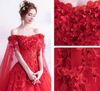 Women's Off The Shoulder Dress Masquerade Ball Gowns Prom Dress 2025 - Bmbride