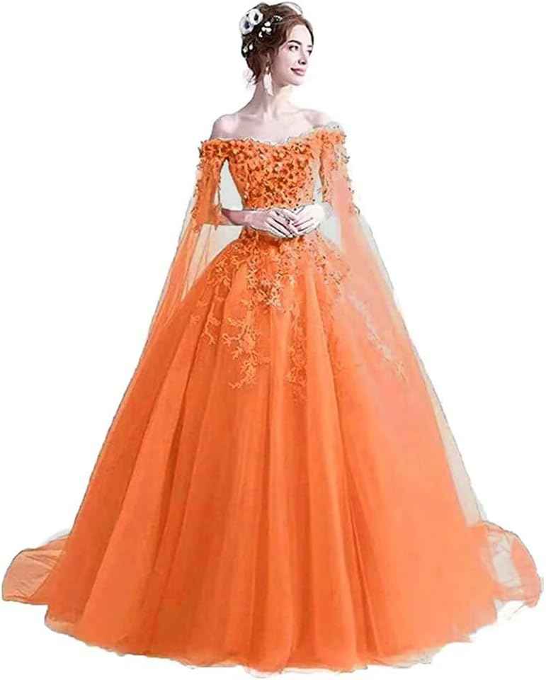 Women's Off The Shoulder Dress Masquerade Ball Gowns Prom Dress 2025 - Bmbride