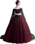 Women's Off The Shoulder Dress Masquerade Ball Gowns Prom Dress 2025 Bmbride