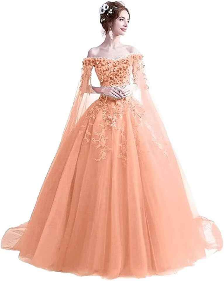 Women's Off The Shoulder Dress Masquerade Ball Gowns Prom Dress 2025 - Bmbride
