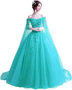 Women's Off The Shoulder Dress Masquerade Ball Gowns Prom Dress 2025 - Bmbride