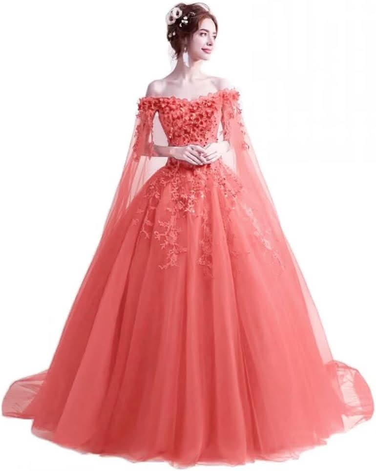 Women's Off The Shoulder Dress Masquerade Ball Gowns Prom Dress 2025 - Bmbride