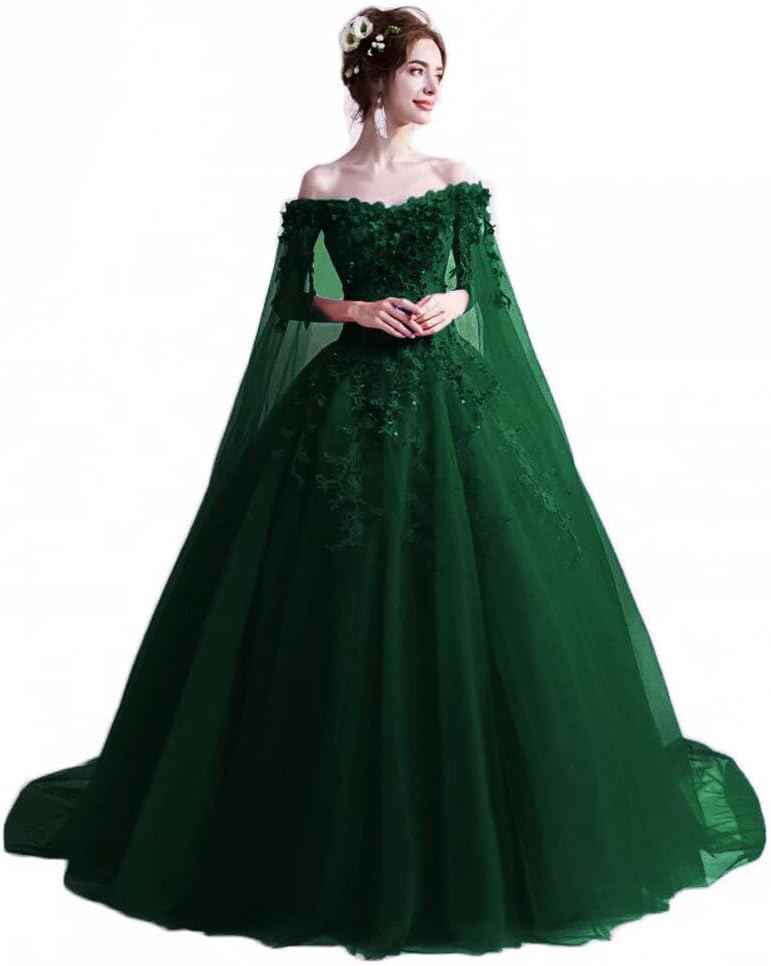 Women's Off The Shoulder Dress Masquerade Ball Gowns Prom Dress 2025 - Bmbride